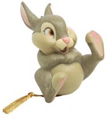 Belly laugh Thumper Disney ornament (Walt Disney Classics Collection)