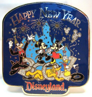 Disney Pop-Up Disney Mickey Mouse Letter I Pin LE 2000 Disneyland 
