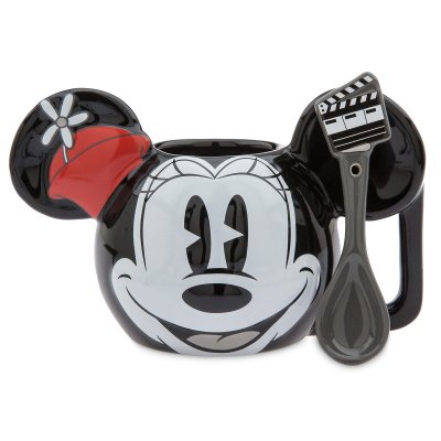 Minnie Mouse Disney coffee mug and matching spoon set (2018)