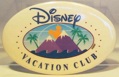 Disney Club Vacation button