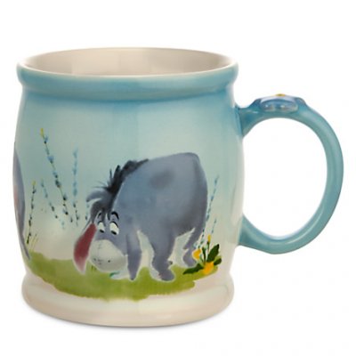 Eeyore watercolor coffee mug