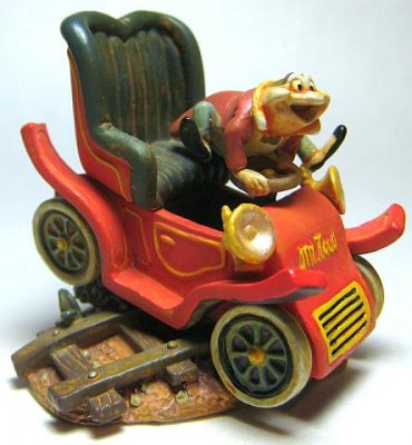 J. Thadeus Toad miniature pewter figure