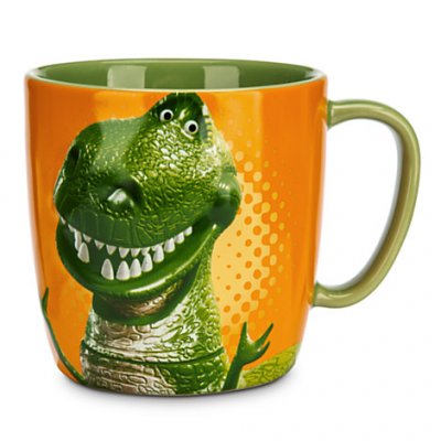 Toy Story Rex the dinosaur coffee mug - 'Little Arms, Big Roar!' (Disney-Pixar)