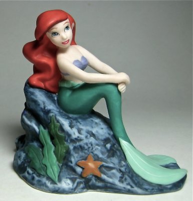 Ariel Disney Little Mermaid porcelain bisque figurine