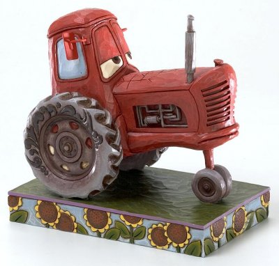 'Moooooo' - Tractor figurine (Jim Shore Disney Traditions)