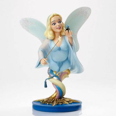 Blue Fairy and Jiminy Cricket 'Grand Jester' Disney bust