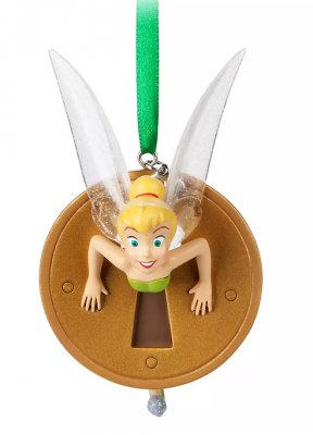 Tinker Bell stuck in keyhole Disney sketchbook ornament (2019)