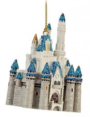 Cinderella's castle Walt Disney World resort ornament from our