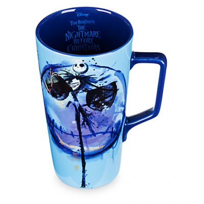 Jack Skellington blue latte coffee mug