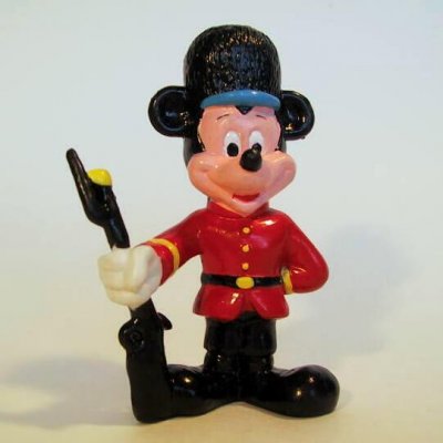 British Mickey Mouse Disney PVC figure