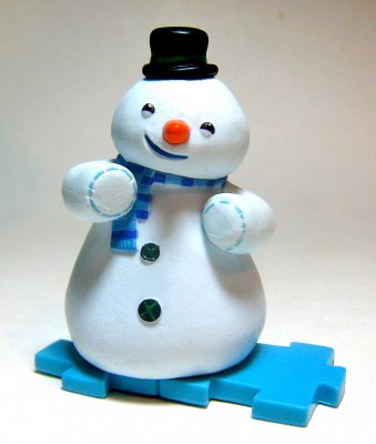 Chilly the snowman Disney PVC figure