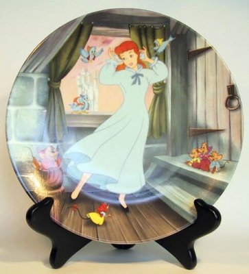A dream is a wish your heart makes decorative plate