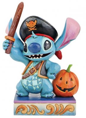 'Loveable Buccaneer' - Stitch as pirate for Halloween figurine (Jim Shore Disney Traditions)
