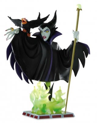 Maleficent with Diablo 'Grand Jester' bust