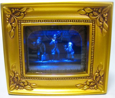 Haunted Mansion's Hitchhiking Ghosts Gallery of Light box