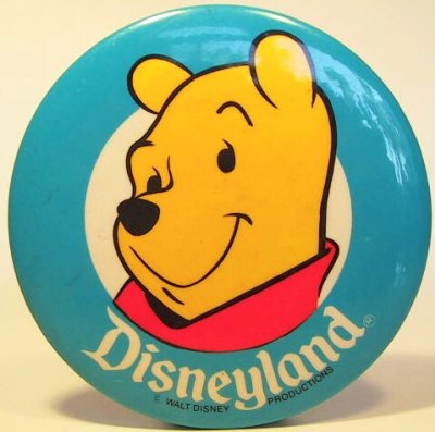 Pooh Disneyland button
