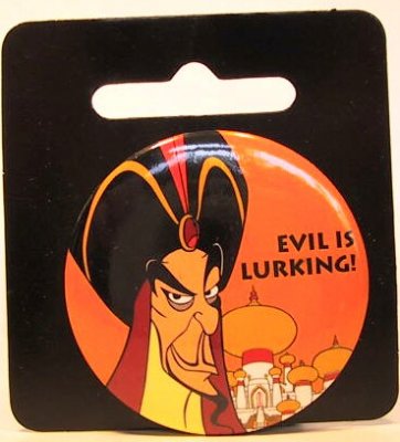 Evil is lurking button