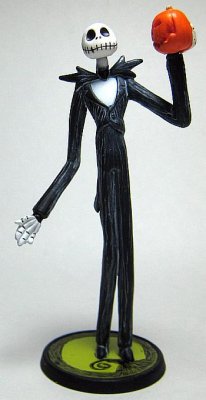 Jack Skellington with pumpkin Disney PVC figure (2007)