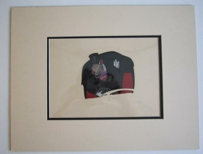 Ratigan animation production cel
