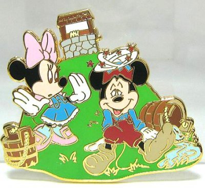 Mickey Mouse and Minnie Mouse as Jack and Jill Disney pin from our Pins  collection | Disney collectibles and memorabilia | Fantasies Come True