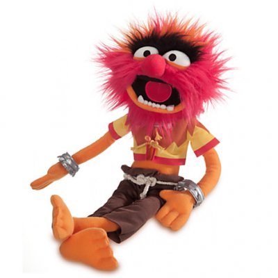 animal muppets soft toy
