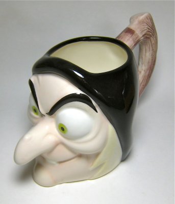 Old Hag face coffee mug
