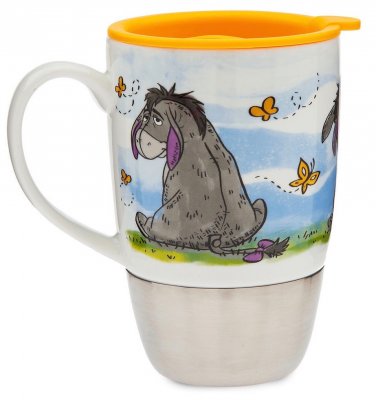 Eeyore Disney travel coffee mug