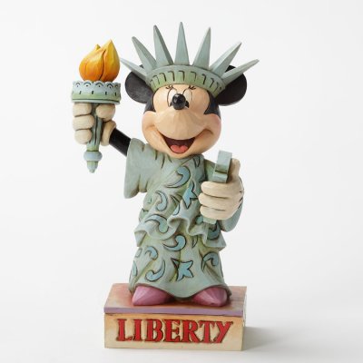 'Lady Liberty' - Minnie Mouse figure (Jim Shore Disney Traditions)