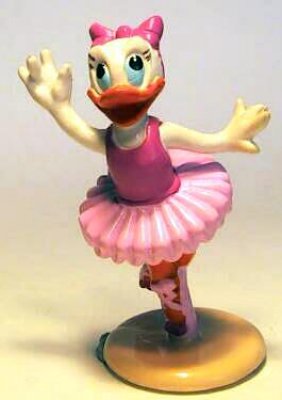 Ballerina Daisy Duck PVC figure from our PVCs collection 