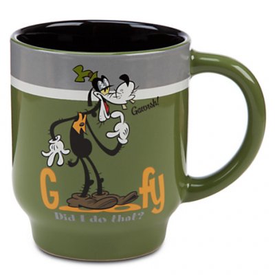 Goofy 'Gawrsh! Did I Do That?' coffee mug