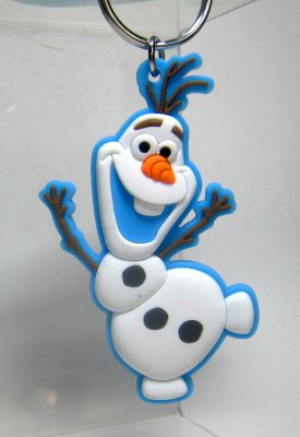 Olaf, the snowman soft touch keychain (Monogram)