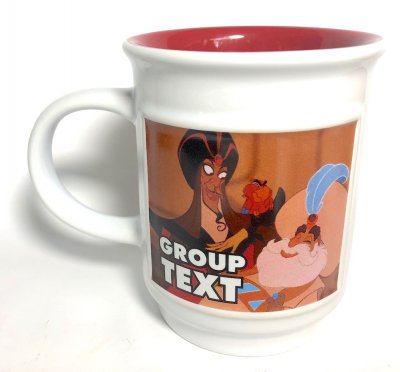 Jafar 'Group text - Unsubscribe' meme Disney coffee mug