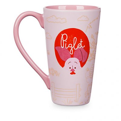 Piglet latte Disney coffee mug