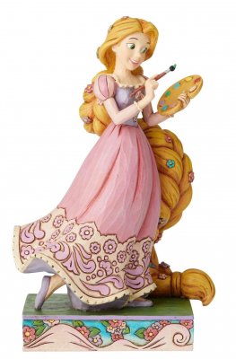 'Adventurous Artist' - Rapunzel 'Princess Passion' figurine (2019) (Jim Shore Disney Traditions)