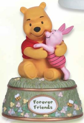 'Forever Friends' - Winnie the Pooh & Piglet musical box