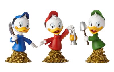 Huey, Dewey and Louie 'Grand Jester' bust (from Disney's 'Duck Tales')