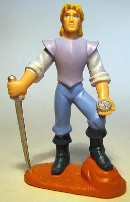 John Smith with sword and compass Disney PVC figure