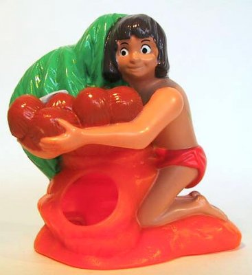 Mowgli candy holder McDonalds Disney fast food toy