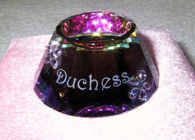Duchess's cat bowl