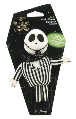 Jack Skellington spooky shaker mini plush  (from Disney 'The Nightmare Before Christmas')