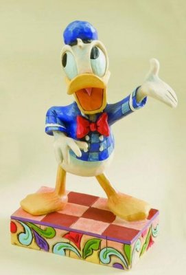 All quacked up Donald Duck figurine (Jim Shore Disney Traditions)
