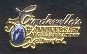 Cinderella 50th anniversary boxed Disney pin