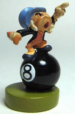 Jiminy Cricket miniature pewter figure