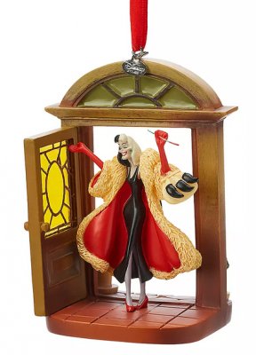 Cruella at door sketchbook ornament, from Disney's '101 Dalmatians' (2019)