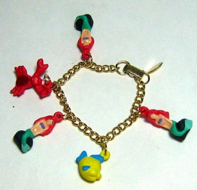 Ariel Disney Little Mermaid charm bracelet