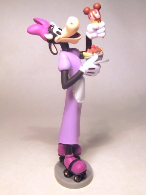 Clarabelle Cow as carhop Disney PVC figure (2013)