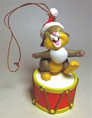 Thumper on drum ornament (Grolier)