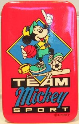 Team Mickey Sport button