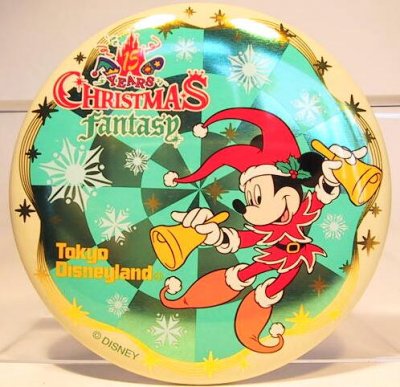 5 years - Christmas Fantasy at Tokyo Disneyland button