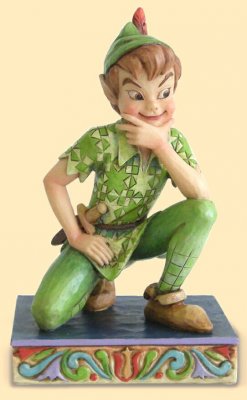 Peter Pan 'Childhood Champion' Personality Pose Jim Shore